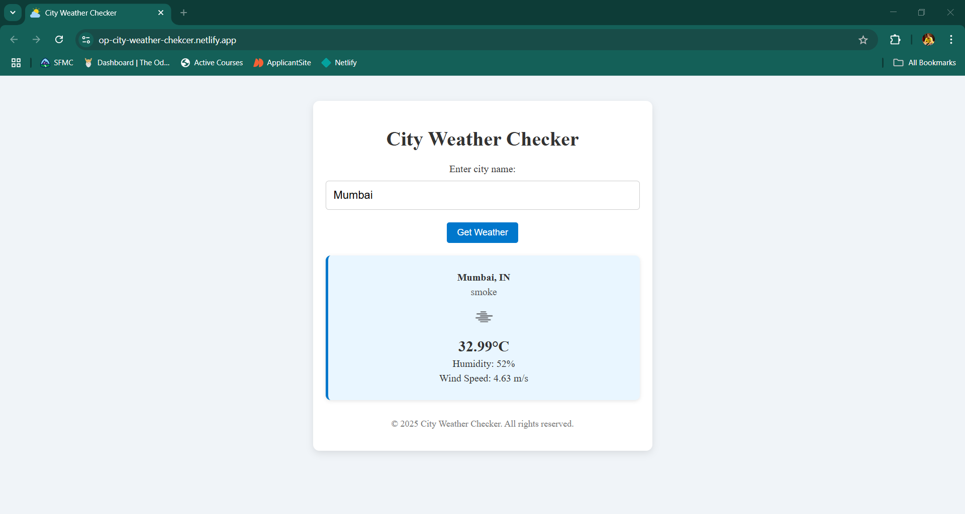 Weather App